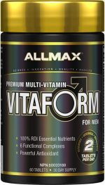 Allmax Nutrition - VITAFORM - Premium - Performance Multi-Vitamin for Men - 30-day Supply - 60 Count - Image 2