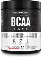 BCAA Powder (Fermented) - 6g Branched Chain Amino Acids Supplement for Enhanced Recovery, Reduced Fatigue, Increased Strength, and Muscle Growth - 30 Servings, Fruit Punch - Image 2
