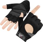 BEAST RAGE Workout Gloves for Men and Women, Fingerless Weight Lifting Glove with Palm Protection Padding, Breathable and Lightweight Gym Gloves for Weightlifting, Cycling Pull Up - Image 2