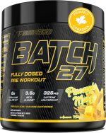 Batch 27 Pre Workout Powder - Nitric Oxide Booster & Preworkout for Men and Women w/Citrulline, Beta Alanine, Caffeine for Enhanced Energy, Endurance, & Reduced Fatigue - 40 Servings (Pineapple Mango) - Image 2
