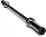 CAP Barbell 6 ft Olympic 2-Inch Solid Barbell | Black - Image 2
