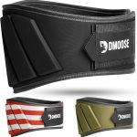 DMoose Fitness Weight Lifting Belt for Squats, Deadlift & Intense Workout - 6" Adjustable Fit Auto Lock Weightlifting Belt for Men & Women - Neoprene Gym Belts for Stability & Lumbar Back Support - Image 2