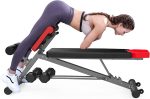 Finer Form Multi-Functional Bench for Full All-in-One Body Workout – Versatile Exercise Equipment for Hyper Back Extension, Abdominal Routines, Decline Bench, Flat Bench or Bench Press. Outstanding Fitness Equipment for Your Home Gym - Image 2