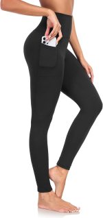 Leggings for Women High Waist Yoga Pants with Pockets Workout Tummy Control Femme Gym Running Tights CK888 - Image 2
