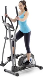 Marcy Magnetic Elliptical Trainer Cardio Workout Machine - Image 2