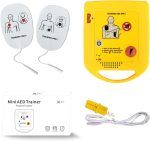 Mini AED Trainer, XFT AED Training Device Set English Language Voice Prompts First Aid Train Machine for Automated External Defibrillator Trainee Student XFT-D0009 - Image 2
