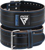RDX Weight Lifting Belt for Men Women, IPL USPA Approved, 6mm Thick 100% Leather, 4” Powerlifting Back Support, Squat Deadlift Bodybuilding Exercise Fitness Gym Workout Strength Training up to 700 LBS - Image 2