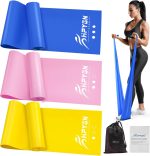 Resistance Bands, Exercise Bands, Physical Therapy Bands for Strength Training, Yoga, Pilates, Stretching, Stretch Elastic Band with Different Strengths, Workout Bands for Home Gym - Image 2