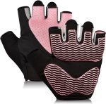 Sunnex Gym Gloves for Women, Workout Gloves Women, Fingerless Gloves for Weightlifting, Lightweight Breathable Fitness Gloves, Sports Gloves for Training Lifting Weight Cycling Climbing Rowing - Image 2