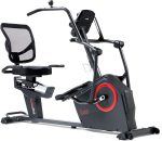 Sunny Health & Fitness Cross Trainer Performance Recumbent Bike with Dual Motion Arm Exercisers, Quick Adjust Seat & Optional Exclusive SunnyFit App Enhanced Bluetooth Connectivity - Image 2