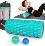 Syourself Foam Roller Set with Massage Ball, 13'' Foam Roller for Back and Legs, Medium Density EVA Massage Roller Trigger Point Muscle Deep Tissue Massager for Muscle Recovery, Yoga Pilates - Image 2